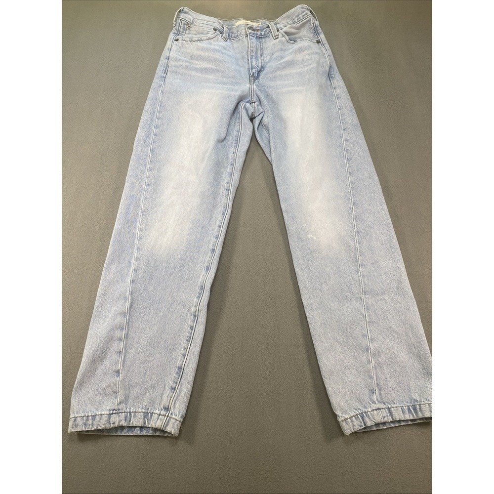 Levis 94 Baggy Womens Jeans Light Wash Size 26 Loose Baggy Straight Leg